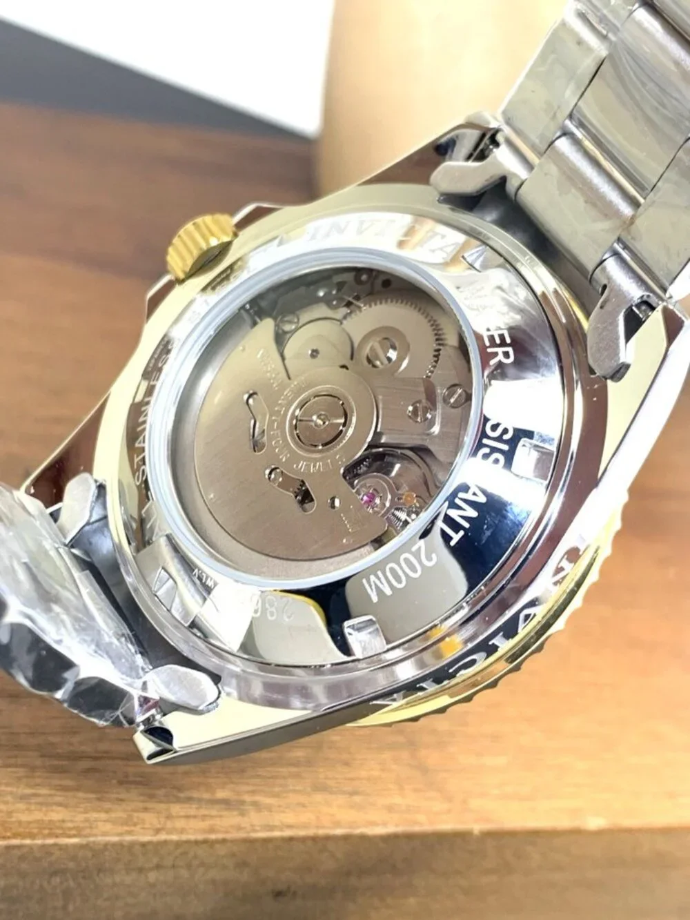 Invicta Men's Watch 28662 Pro Diver Automatic Blue Dial Two Tone Steel 40mm